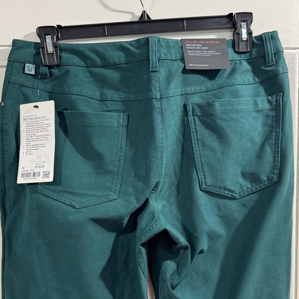 Lululemon ABC Pant Slim 32 L